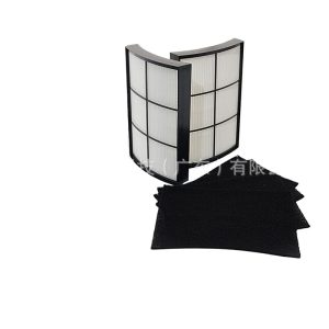Replacement Activated Carbon Pre-Filters & True HEPA Filters for PureZone Breeze Desktop Air Purifier PECOMPAP PECOMFIL