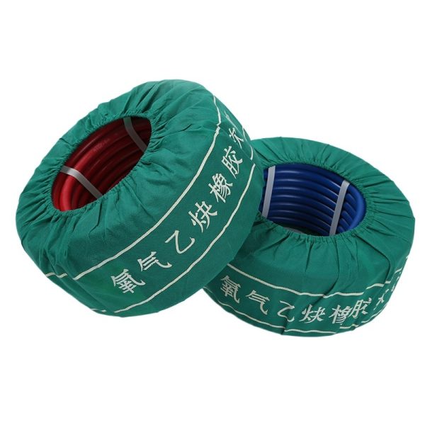 GAOXU High Pressure Rubber Hose for Oxygen Acetylene Welding & Cutting - Durable Natural Rubber Pipe for Industrial Gas Transfer, GAOXU GX-7526 - Imej 2