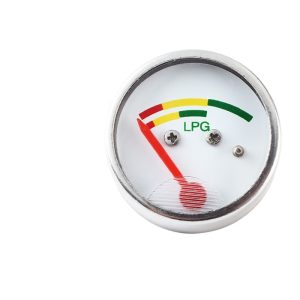 Y30 Round LPG Gas Pressure Gauge for Gas Tanks, Pressure Reducing Valves, and Gas Cylinders - Direct Pressure Measurement for Regulators and Cylinders