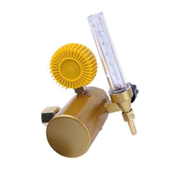Yuepai CO2 Heated Pressure Reducer Regulator for Welding & Industrial Gas Cylinders, 0-25 MPa - 이미지 3