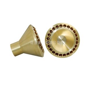 EHPHON Brass Distributor Head (24-hole) for HVAC Refrigeration Units, Compatible with Multi-Port Systems