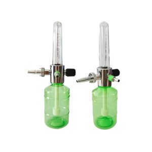 Oxygen Inhaler Device w/Flowmeter & National Standard Connector (0-25 MPa, 1-15 L/min) for Central Oxygen Supply