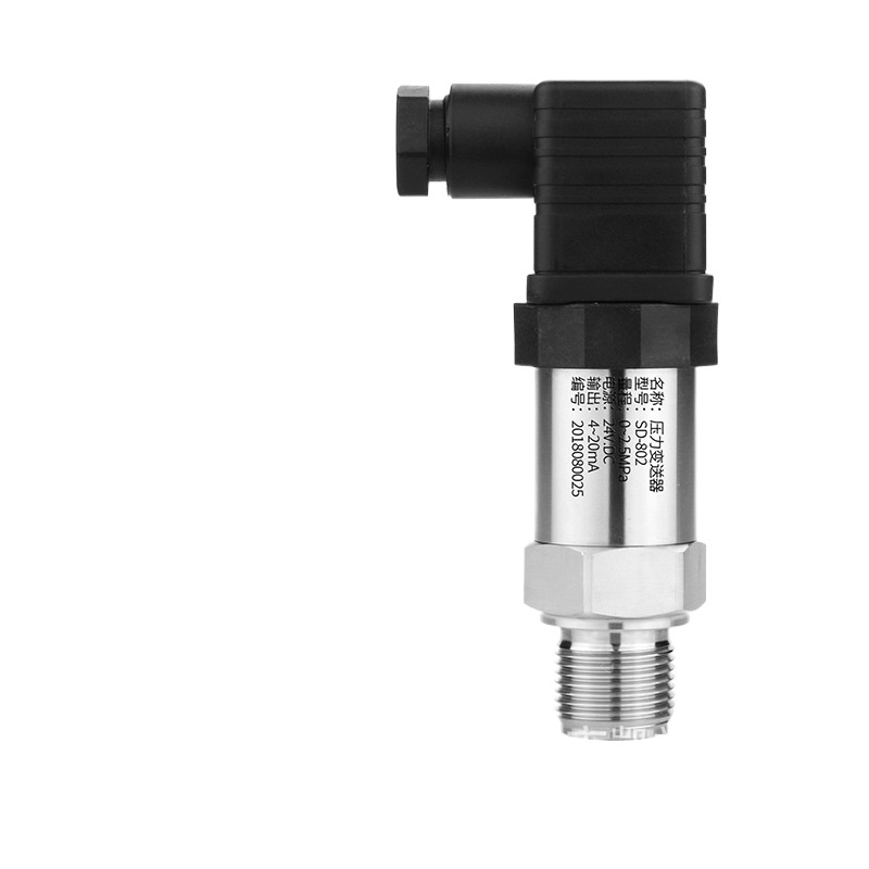 Ultra-Compact Pressure Transmitter with Diffused Silicon Core (0-2.5MPa 4-20mA 24VDC) for Water Air Oil Pressure Systems - Image 2