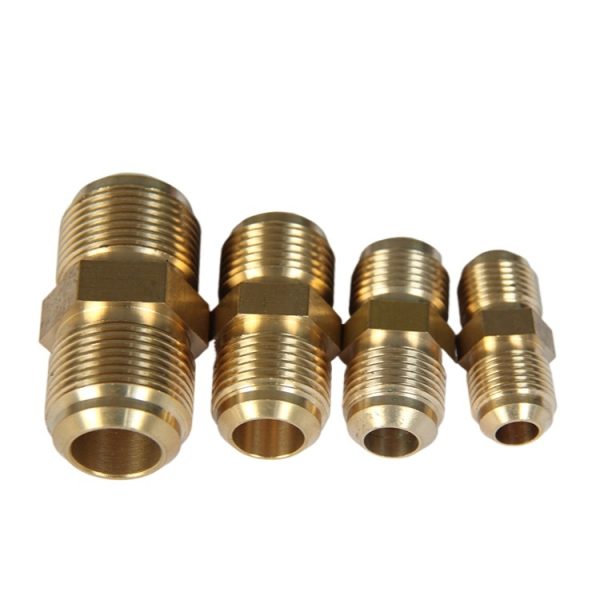 Brass Copper Tube Connector Coupler Adapter (6mm, 8mm, 9.52mm, 12mm, 15.88mm, 19.05mm) for HVAC Air Conditioning, Replaces 011 - 이미지 2
