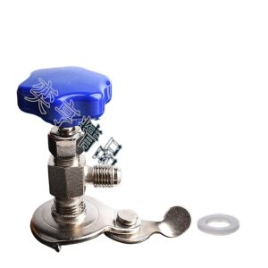 Universal R22 R134a Refrigerant Can Tap Valve CT338339 for AC Systems, Includes Gasket