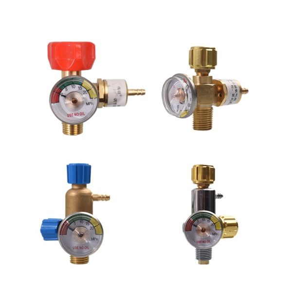 All-Copper Oxygen Valve (Pressure Reducing, Anti-Fall) for 2L Portable Welding Torch - Изображение 2