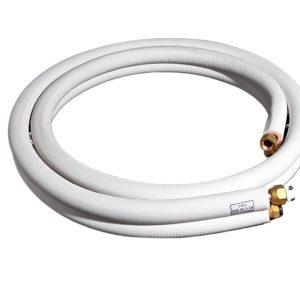 Genuine Pure Copper Seamless AC Pipe (9.52x0.6+15.88x0.7) for Panasonic HVAC Systems, Universal Extended Tube, Replace HVAC Copper Line Set