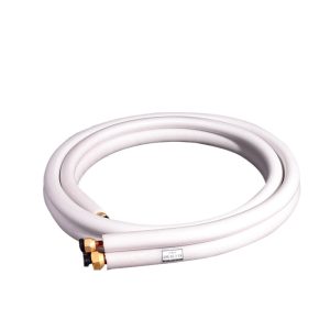 Pure Copper Insulated Refrigeration Line Set (5x3M) for Air Source Heat Pumps & Air Conditioners, Replaces Custom Fittings