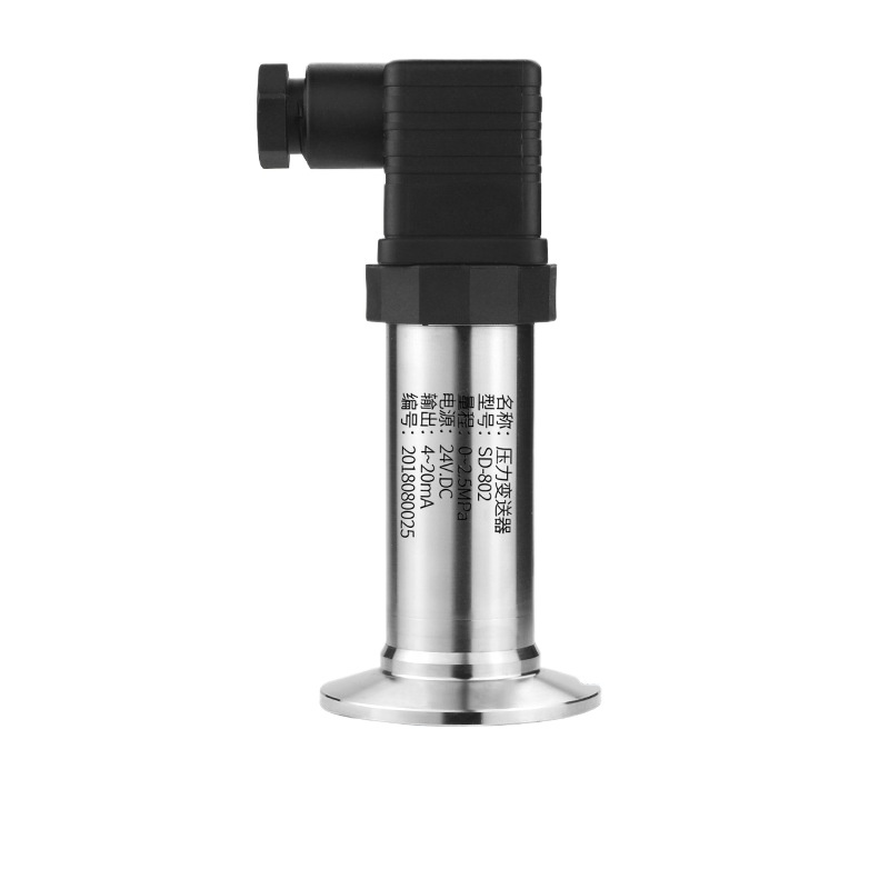 Sanitary Diaphragm Pressure Transmitter SD-802 with Diffused Silicon Core, 0-2.5MPa 4-20mA Output, for Water/Oil/Gas Pressure Sensor - Image 3