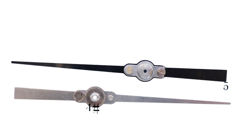 Precision Zeroing Pointer with 67.5mm Center Distance and 104.6mm Total Length for HVAC Gauges and Instrumentation Systems, Replaces 1155# - Image 2