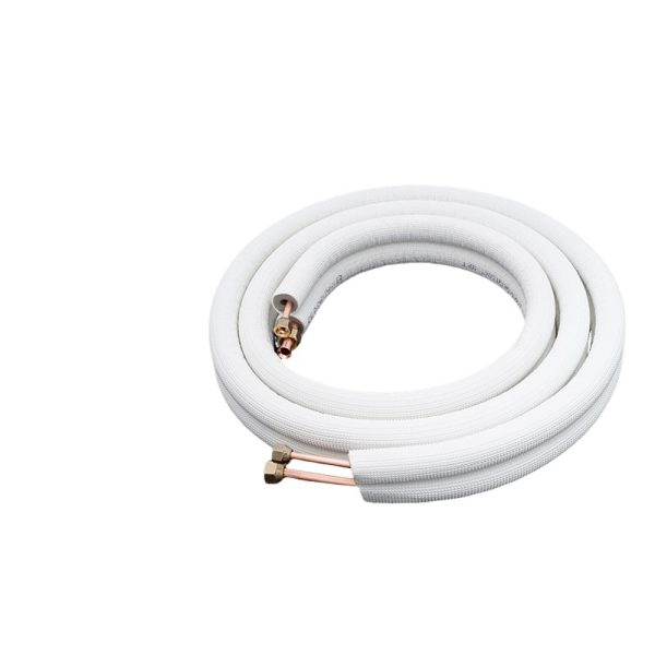 Double-Layer Flame Retardant Insulated HVAC Copper Line Set (1P-5P Universal) for Mini Split & Central AC Systems