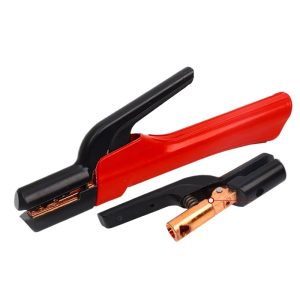 Industrial Grade Dutch Style Welding Clamp 500A Pure Copper Integrated Forge for Steel Mills, Shipyards, Engineering