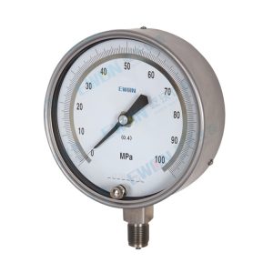 Stainless Steel Precision Pressure Gauge (0-100 MPa, 0.4 Accuracy) for EWON HVAC Systems