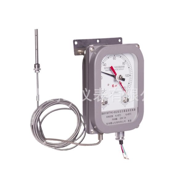 Hangzhou Guanshan BWY(WTYK)-802 Transformer Temperature Controller 0-120C with K1=55C K2=80C Setpoints - Image 2