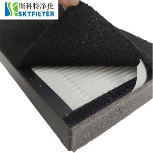 SKTFILTER FLT4100 Air Purifier Filter for Guardian AC4100 AC4100C with Activated Carbon Filter for Dust Pollen 0.3 Microns Hair Odor Formaldehyde Removal Replaces 2H4P Filter