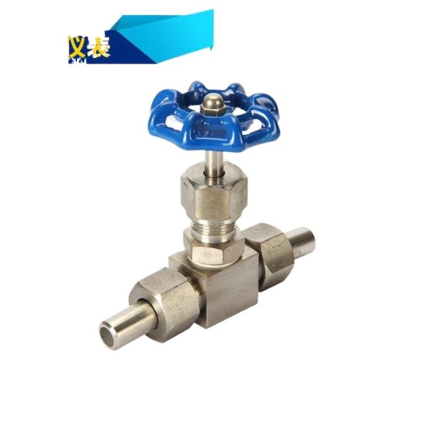 Stainless Steel Pressure Gauge Valve Needle Valve (Threaded Connection) for High Temperature Water Systems - Gambar 3