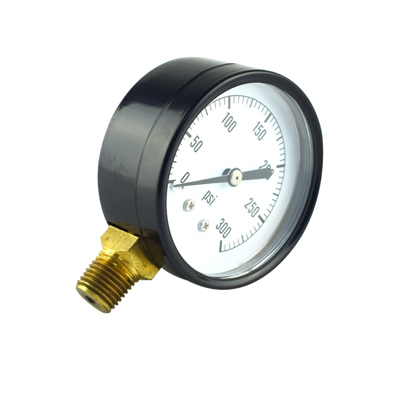 Radial Pressure Gauge 0-300 PSI (Psi/Bar scales) for Oil, Gas, Liquid, Water Pressure Systems - Image 3