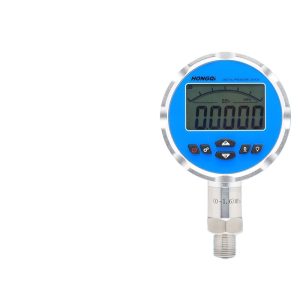 Hongqi HQ-711 Digital Pressure Gauge Stainless Steel Precision Display Meter Axial Radial Manometer