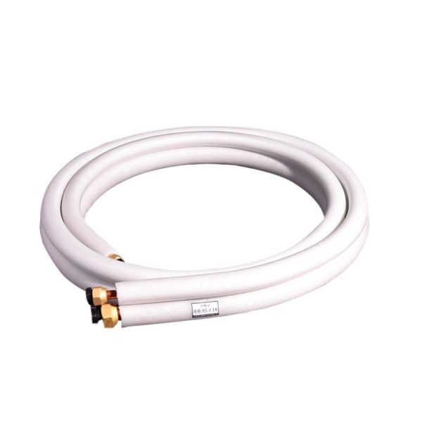 Pure Copper Insulated Refrigeration Connection Pipe (12.7x0.6mm + 19.05x0.8mm) for Home Air Conditioners