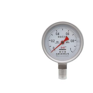 Hongqi YTQ-100/YTQN-100 All Stainless Steel Explosion-Proof Shock-Resistant Safety Pressure Gauge with M20*1.5 Connection