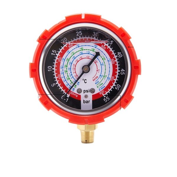 Automotive R410 R22 Refrigerant High Pressure Gauge (0.1-55Kg) with Protective Cover for AC Charging and Diagnostics - Image 3