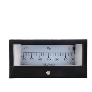 ELECALL YEJ-101 Diaphragm Box Pressure Gauge (0-250 Pa to 0-40 KPa, -250-0 Pa to -40-0 KPa, ±120 Pa to ±20 KPa) for Air/Oil/Water Pressure Measurement