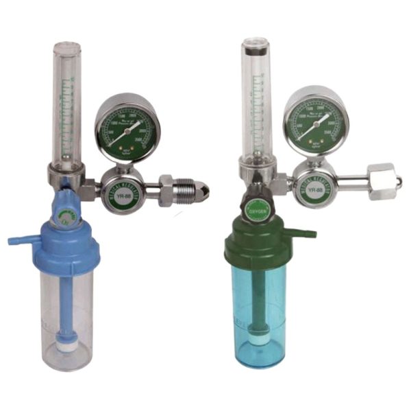 YR-88 Medical Oxygen Regulator Pressure Reducing Valve with Humidifier Bottle for Oxygen Cylinder - 이미지 5