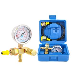 Hydraulic Breaker Nitrogen Pressure Gauge (0-600 kg/cm2, 0-800 psi) with O-Ring for Excavator