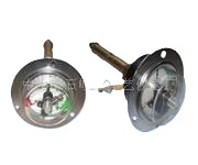 Full Stainless Steel Pressure Gauge SF6 Axial With Front Flange For HVAC Systems