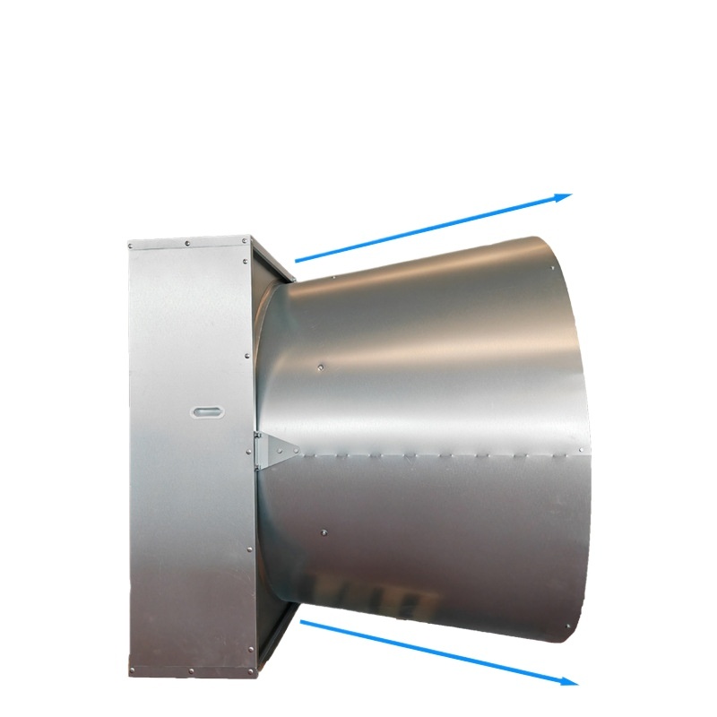 Shangxin Power Negative Pressure Exhaust Fan with Butterfly Damper Duct (1380mm, 220V) for Livestock, Greenhouse, and Poultry Farms - Image 3