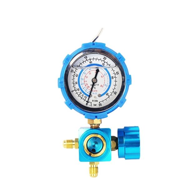 Refrigerant Pressure Gauge Mianifold for R22 R134a R410A Professional HVAC System Testing - 이미지 3