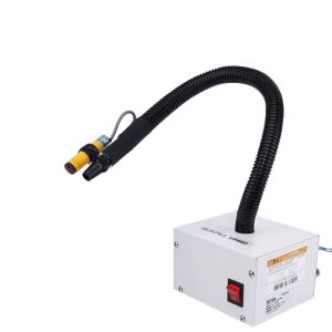 ELECALL ES460 Automatic Optoelectronic Ion Wind Snake Dust Removal Anti-static Blower Gun Industrial for HVAC Systems