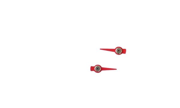 Y25 Pointer Pressure Gauge (Total Length 12.5mm, Center Distance 9mm) for Low/High Pressure & Vacuum Water Pressure Meter, Part #1411