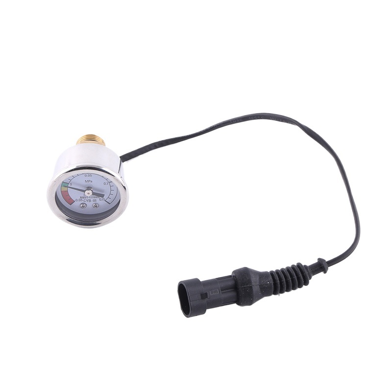 Axial Transmitter Pressure Gauge with Stainless Steel Casing and Copper Connector 40MM Range 0-0.15MPa for HVAC Systems - Image 2