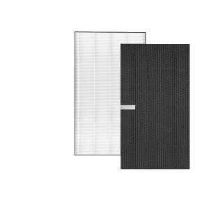 HEPA Filter KAFP078A4 (White & Black Activated Carbon Layer) for Daikin Air Purifier Replaces KAFP078A4