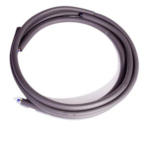 Pure Copper Air Conditioner Connecting Pipe (6.35x0.6+9.52x0.6) for 1HP Household Unit, Extended Length, Ready-made Wholesale