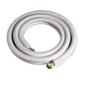 Durable HVAC Copper Pipe Set (6.35mm & 9.52mm Diameter, 0.6mm Thickness) for Air Conditioner AC Refrigeration Systems, for 1P Units with 1m/3m/5m Length Options