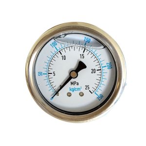 SONGLIN 63mm Radial Pressure Gauge 0-25 MPa (0-250 kg/cm²) for Hydraulic Systems, Replaces YN40/YN50/YN60 Type