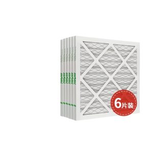 AC Furnace Air Filter (6-Pack) 16x16x1 inch MERV 8 for HVAC systems