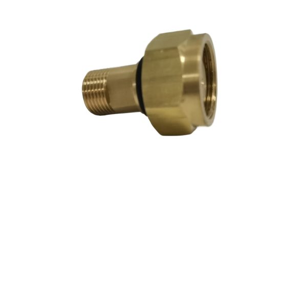 CGA520 to CGA200 Cylinder Adapter Brass Gas Tank Connector Threaded Fitting - 이미지 2