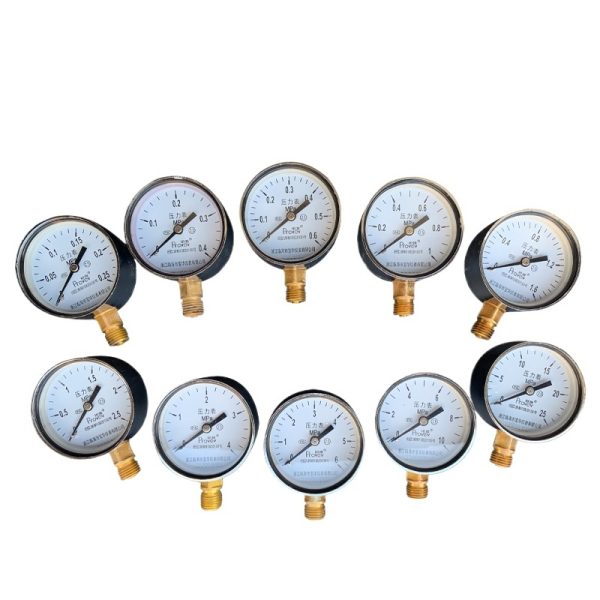 ProOV Y-60 Pressure Gauge with 0.6 MPa Range (0.25-25 MPa options) for HVAC Systems - Изображение 2