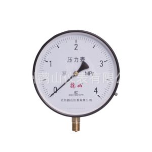 GS Y200 Spring Tube Pressure Gauge (0-4 MPa, 1.6 Accuracy) for Water Air Hydraulic Systems Replaces 0121