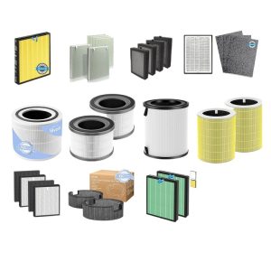 HEPA Air Purifier Replacement Filter for Levoit Core 300, Vital 100S, LV-H132, LV-PUR131, LV-H126, LV-H133, Core 200, Core 400, Core 600