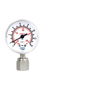 WIKA 230.15 Series EP Grade Pressure Gauge (0-40 bar, Grade A) for General Industrial Applications