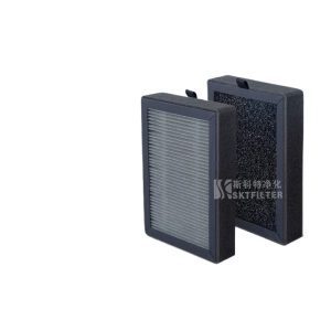 Replacement Air Purifier Filter (164x112x29mm) for Levoit LV-H128, SimPure AP3J9, Redypure JR6, Replaces Part Numbers Unknown