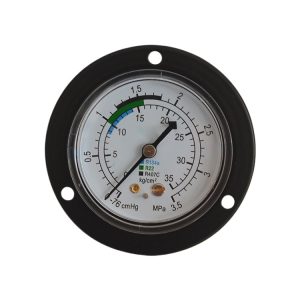 Panel Mount HVAC Pressure Gauge (2.5 Accuracy, -76cmHg to 3.5MPa) for Refrigerant R134a R22 R407C Systems