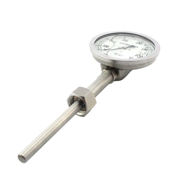 Industrial Thermometer 0-650°C, Dial Size 100mm, for HVAC Systems, Industrial Process - Imagem 2