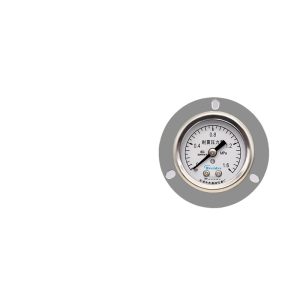 Breidys YN40ZT Pressure Gauge (0-1.6MPa, 40mm Dial) for Hydraulic Systems, Axial with Edge