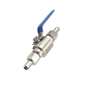 QGQY1-64P Stainless Steel High-Pressure Ball Valve (PN160 DN10 BWRΦ14) for Gas Source Systems