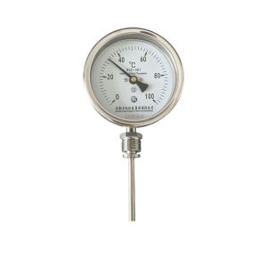 Industrial Bimetal Thermometer WSS-481 Universal Type 0-100/150 Degree L150 Diameter 100mm